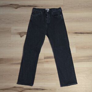 Agolde Fran Jeans, Black, Size 25